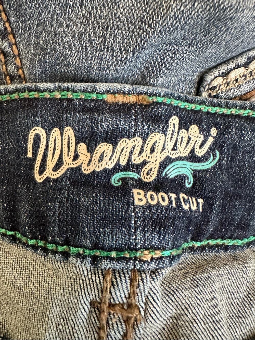 Wrangler Women’s Retro Sadie Bootcut Jeans Medium Wash Embroidered Pockets Sz 10 - Picture 5 of 10